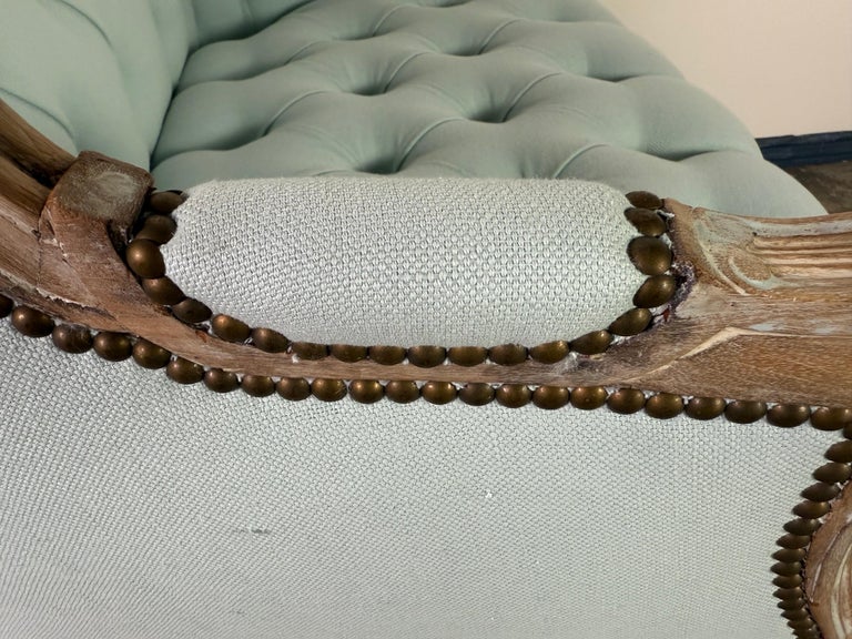 Pair of Louis XV Style French Bergères