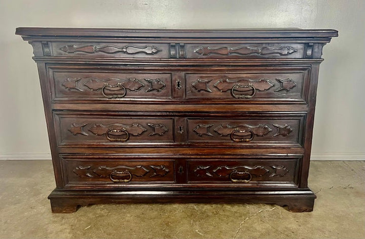 19th C. Italian Walnut Chest of Drawers