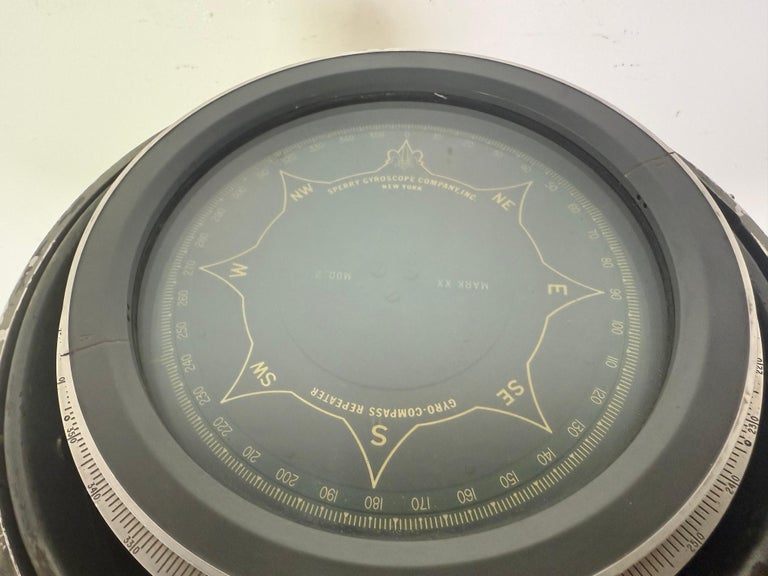U.S. Navy Alidade Pelorus Stand by Sperry Gyroscope Company, Mark XXXI, Mod 0
