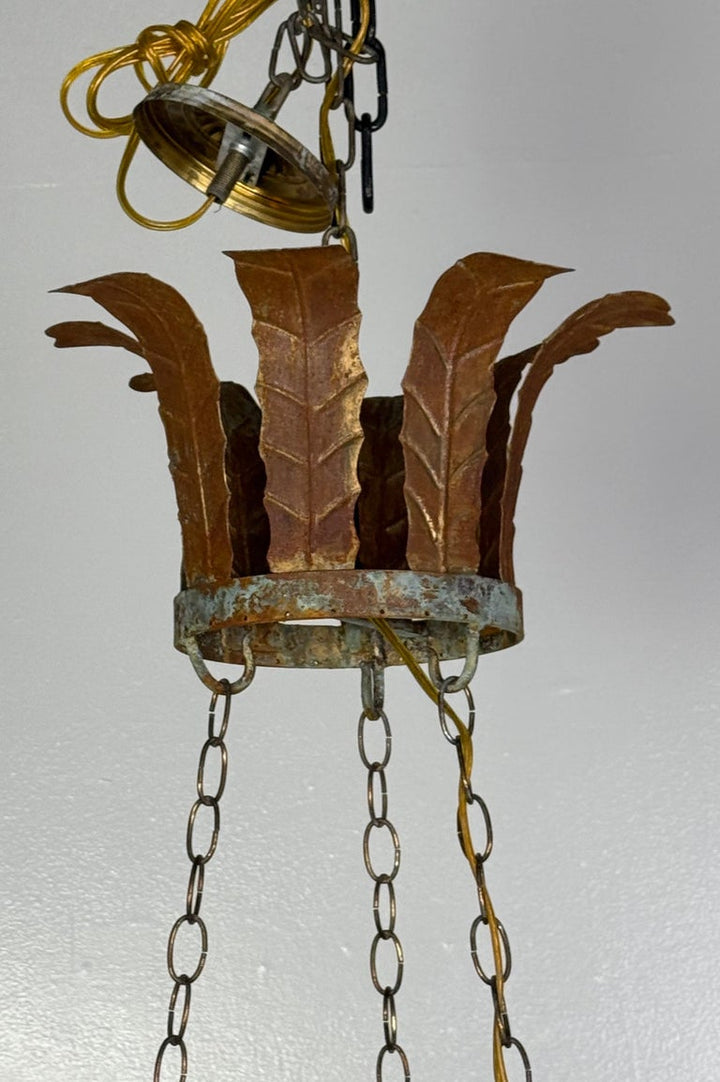 Eighteen Light Spanish Rustic Chandelier
