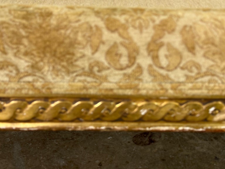 French Giltwood Sofa, Louis XV Style, Late 19th–Early 20th Century