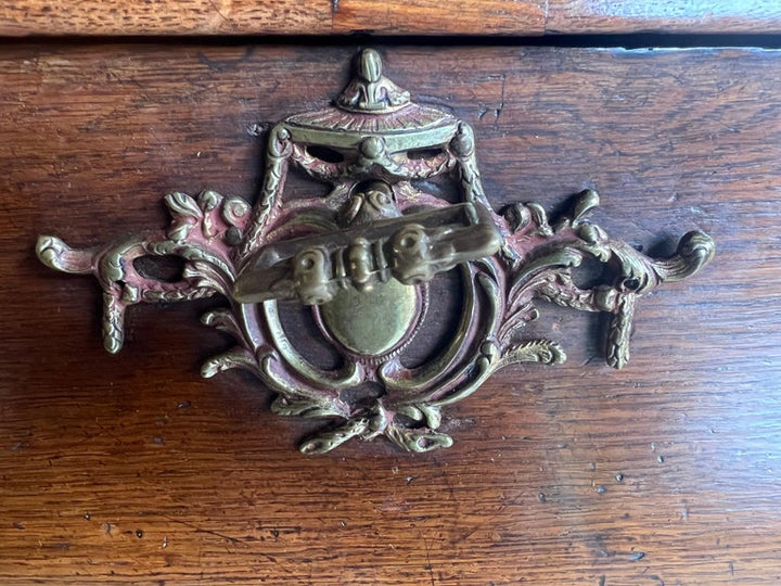 18th C. Mahogany Dutch Cabinet