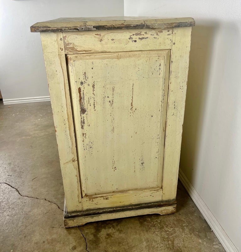 19th C. Gustavian Style Chest of Drawers w/ Brass Hardware