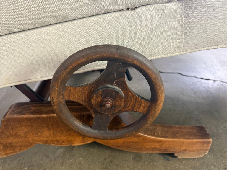Antique Adjustable Sherz Lounge Chair