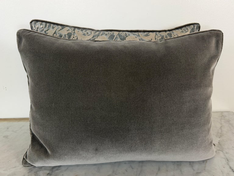 Pair of Custom Mariano Fortuny Pillows