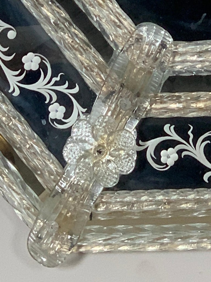Italian Venetian Mirror, circa 1930s
