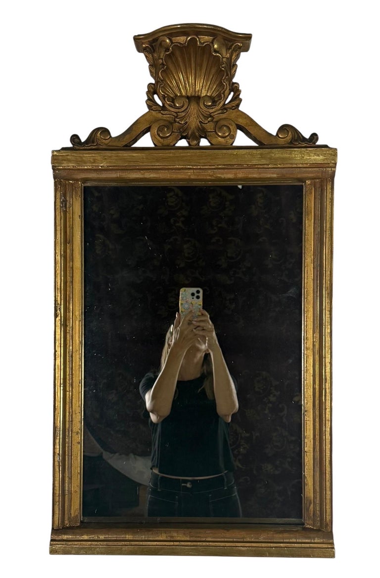 19th Century Italian Giltwood Mirror