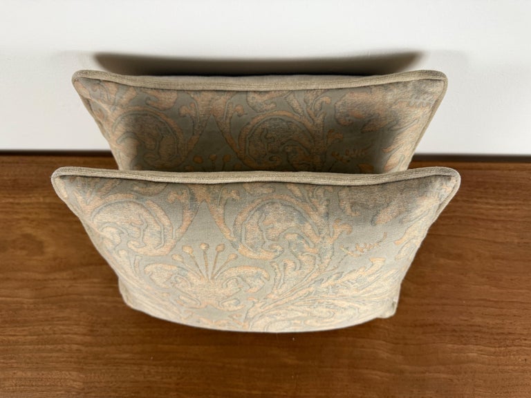 Pair of Petite Authentic Fortuny Pillows