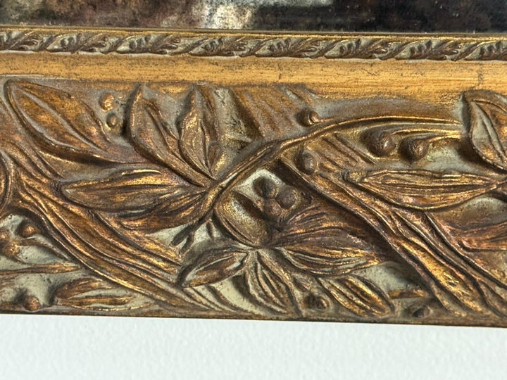 Italian Painted and Parcel-Gilt Mirror, 19th Century