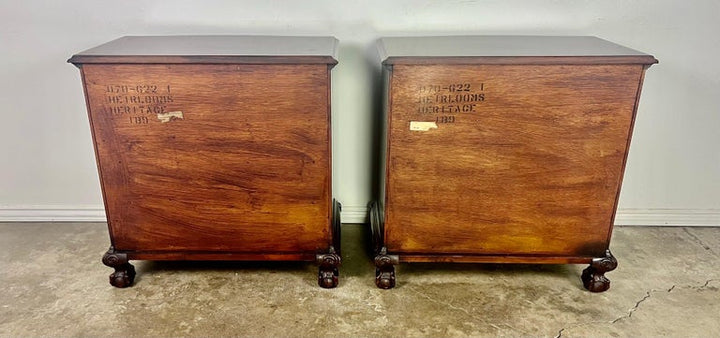 Pair of Heritage Federal Style Chests of Drawers