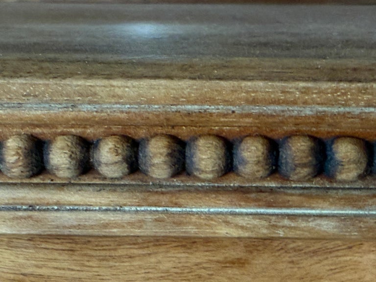 Antique Continental Architectural Wood Fireplace Mantel, 19th Century