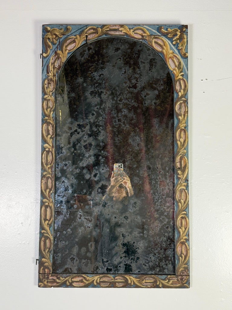 19th C. Italian Painted Mirror