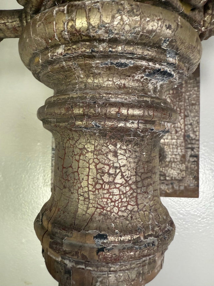 Pair of 19th C. Italian 5-Light Sconces