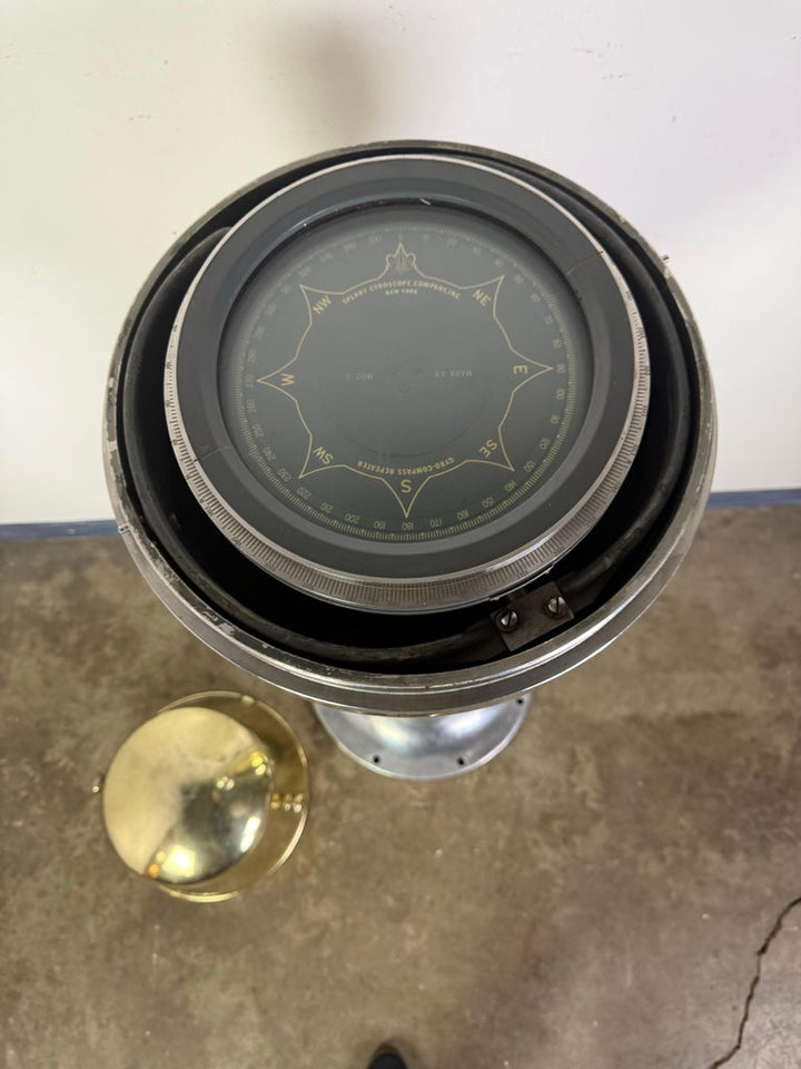 U.S. Navy Alidade Pelorus Stand by Sperry Gyroscope Company, Mark XXXI, Mod 0