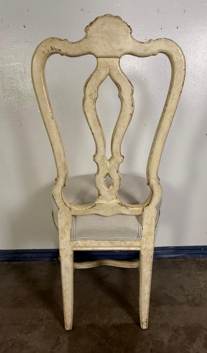 Set of Eight French Louis XV Style Dining Chairs