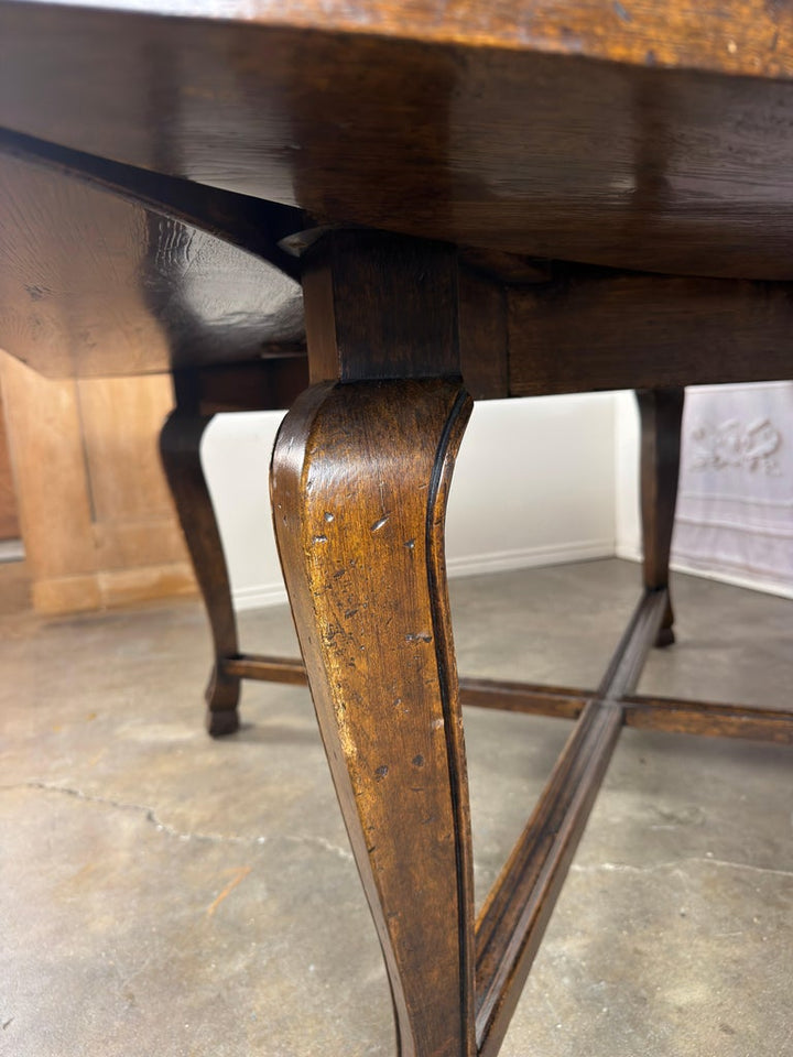 Monumental French Parquet of Versailles Convertible Dining Table
