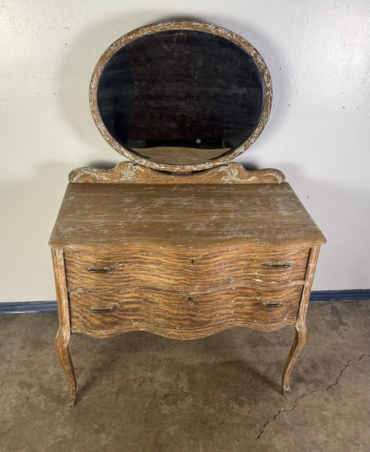 French Provincial Style Dresser w/ Mirror