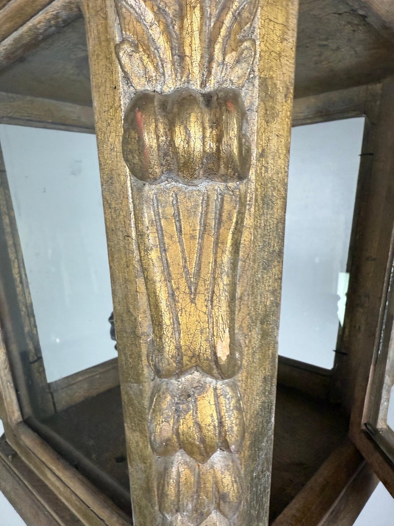 Northern Italian Giltwood Lantern