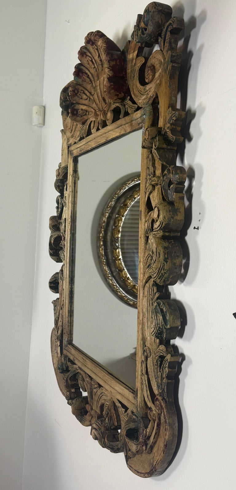 Antique Italian Wall Mirror, Vintage Elegance from the 20th Century