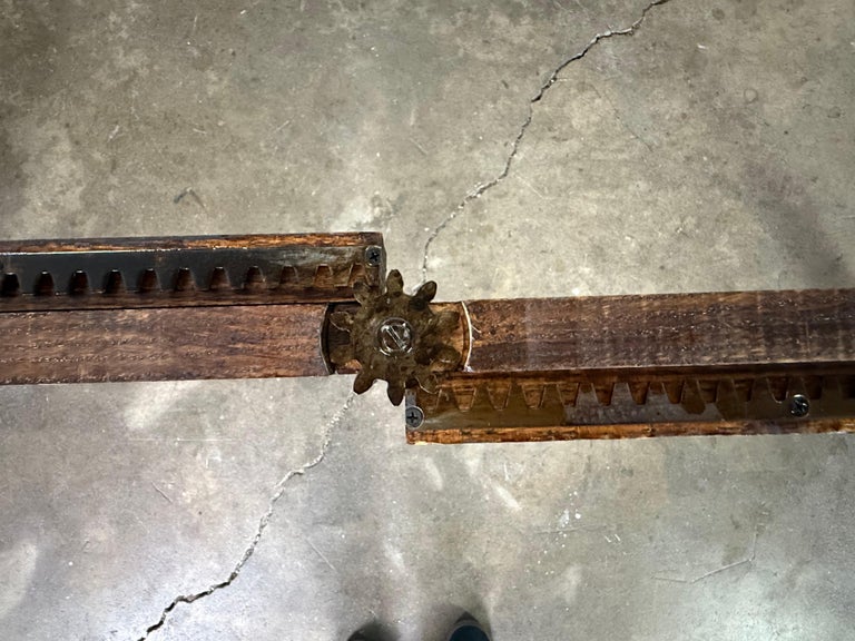 Monumental French Oak Farmhouse Extending Dining Table