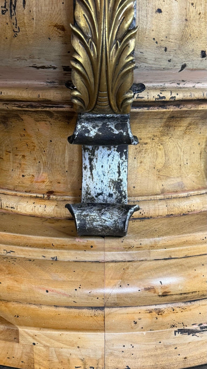 French Neoclassical Dining Table- Acanthus Pedestal