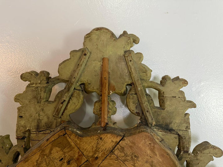 19th C. Venetian Painted Mirror
