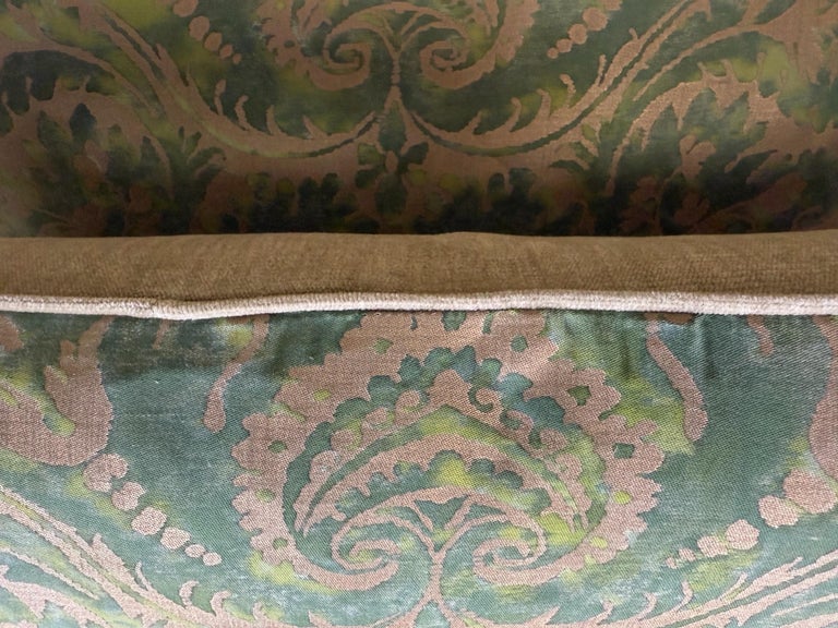 Pair of Green Fortuny Pillows