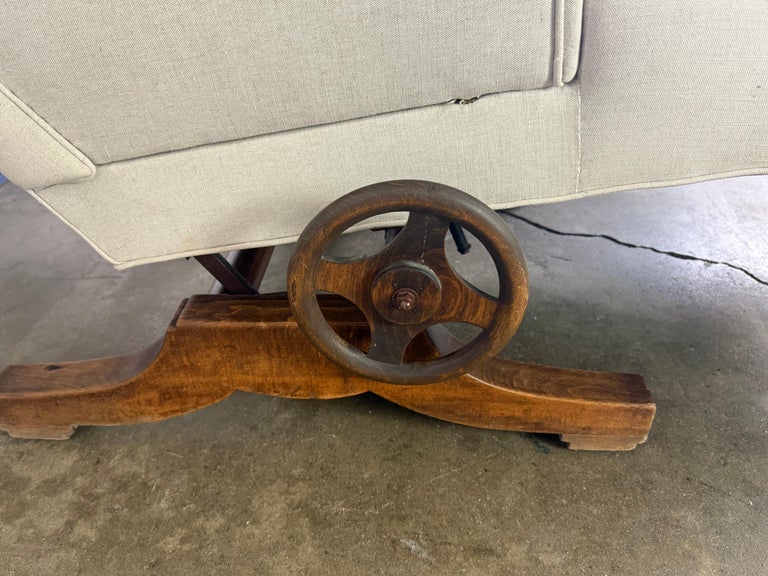 Antique Adjustable Sherz Lounge Chair