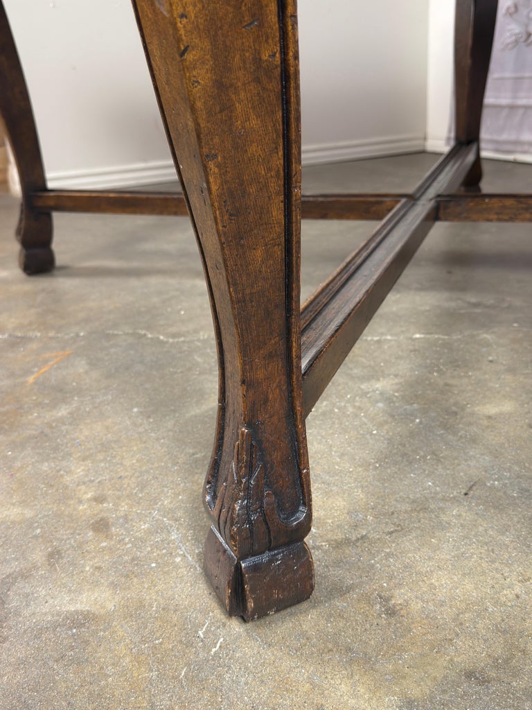 Monumental French Parquet of Versailles Convertible Dining Table
