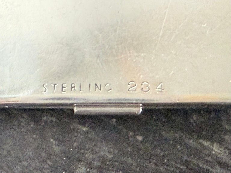 Sterling Art Nouveau Vesta Case