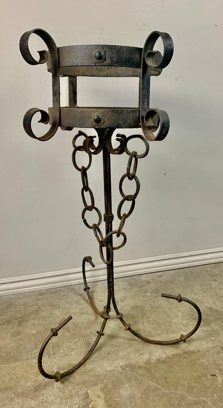 Pair of Spanish Iron Planters