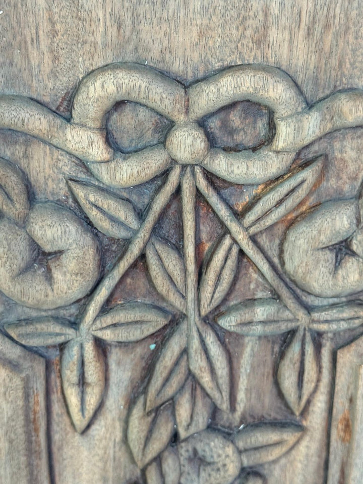 19th Century Italian Neoclassical Demilune Credenza with Marble Top