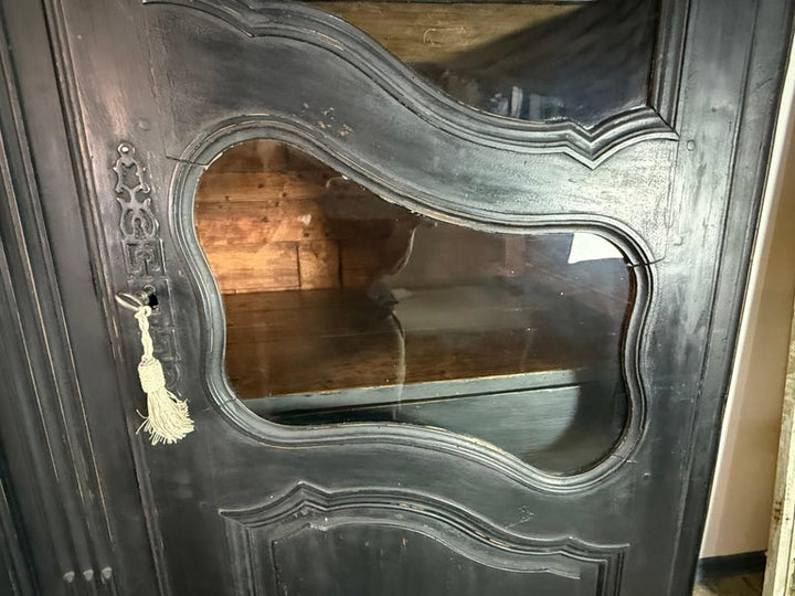19th C. Napoleon III Painted Armoire