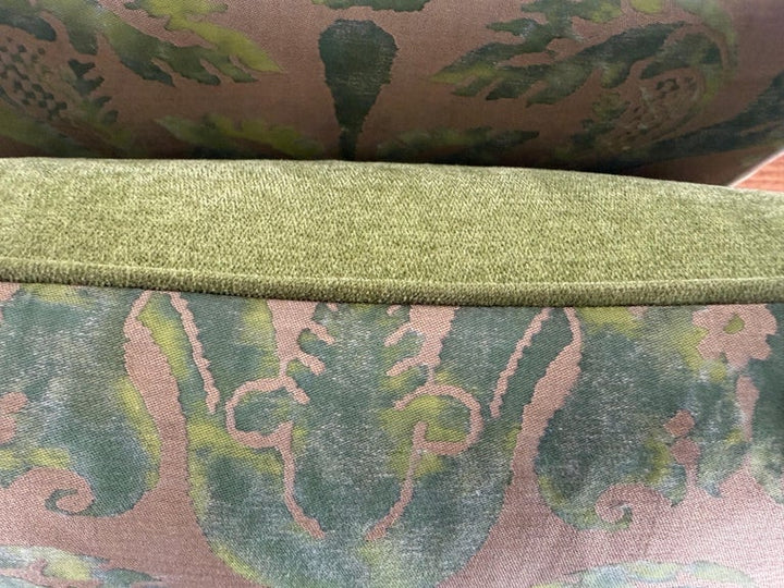 Pair of Authentic Fortuny “Caravaggio” Pattern Pillows