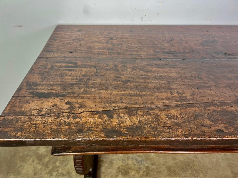 18th Century Italian Trestle Table