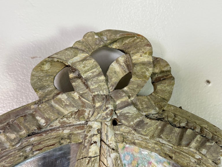 Pair of 19th C. French Louis XVI style Console Mirrors
