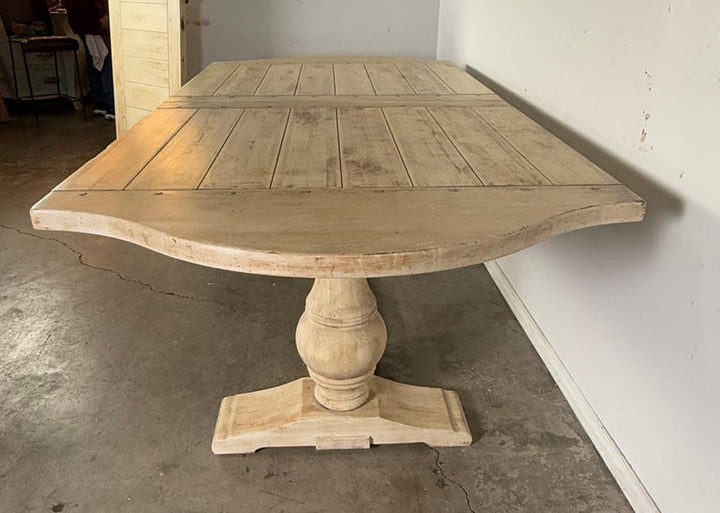 Spanish Style Refractory Table w/ Leaf Extension C. 1930's