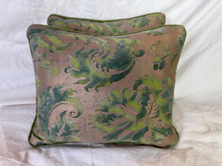 Pair of Fortuny Textile Pillows