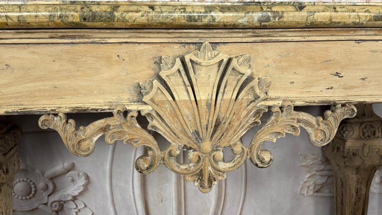 Pair of French Baroque Louis XIV Style Console Tables