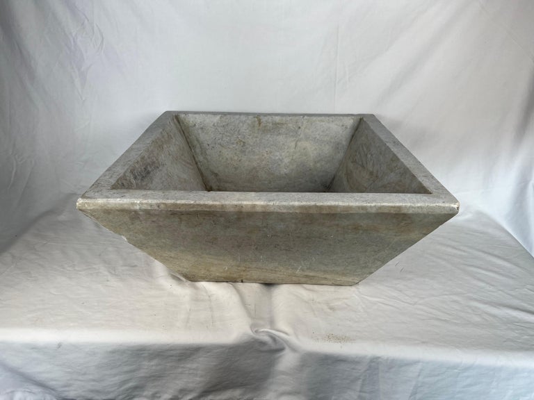 Italian Limestone Square Shaped Sink