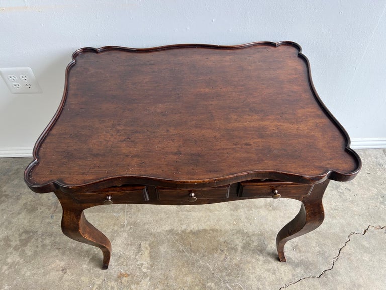 English Walnut Tea Table C 1940’s