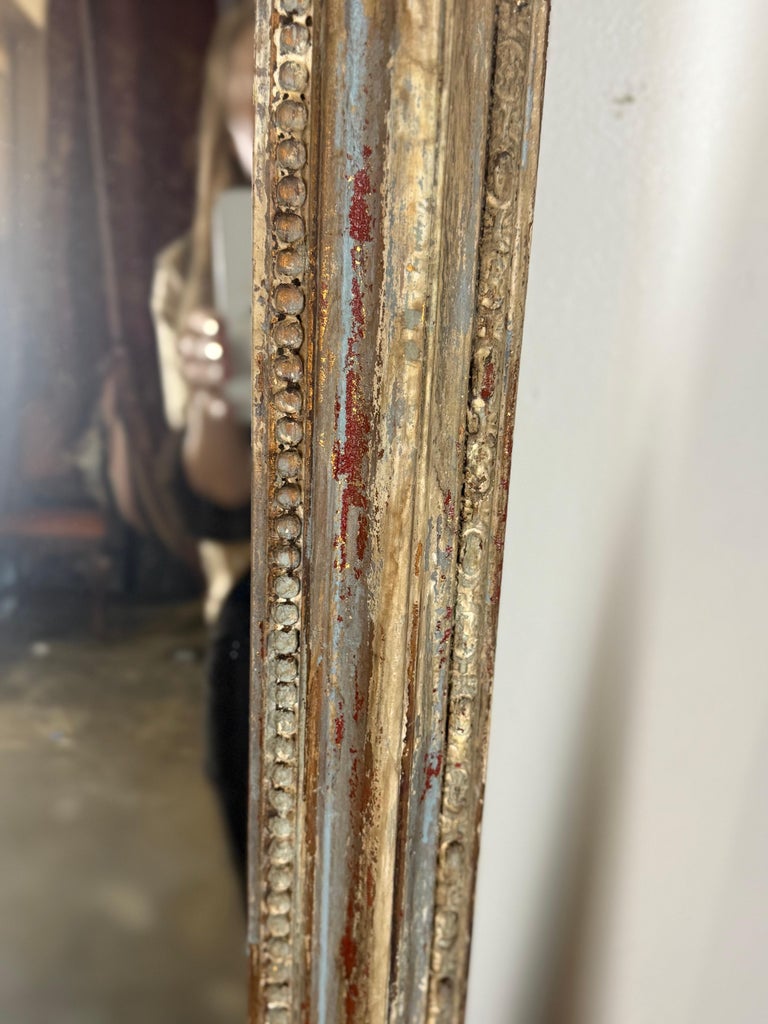 Pair of Monumental Italian Baroque Giltwood Mirrors-18th Century