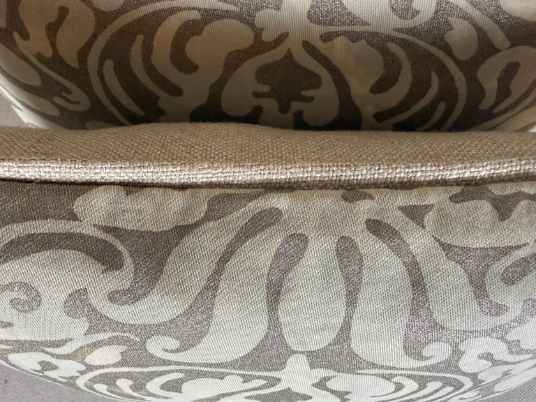 Pair of Petite Fortuny Venetian Textile Pillows