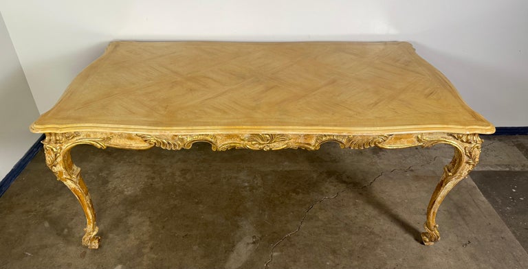 French Provincial Style Dining Table C. 1930's