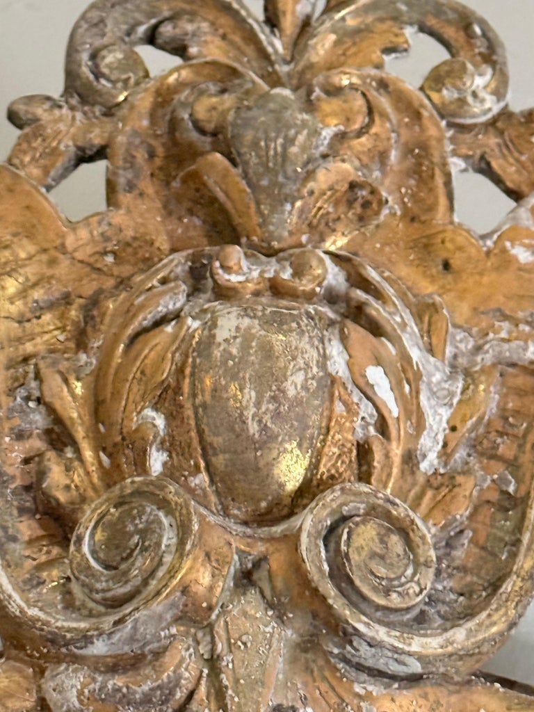 19th C. French Baroque Gilt Mirror