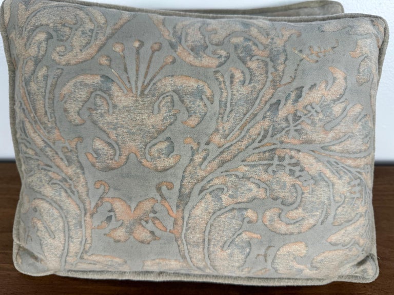 Pair of Petite Authentic Fortuny Pillows