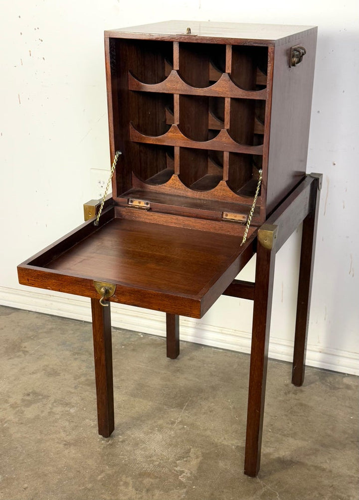 19th Century English Mahogany Bar Cabinet