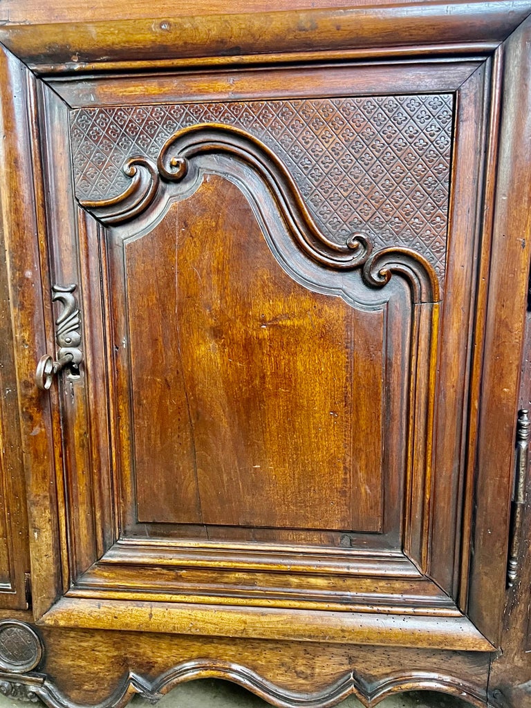 18th C. French Walnut Buffet