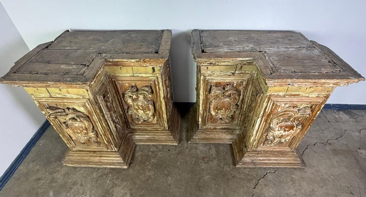 Pair of late 18th century Italian Architectural Elements