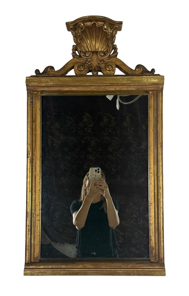 19th Century Italian Giltwood Mirror